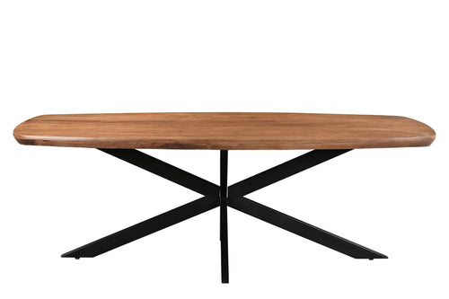 Livingfurn eetkamertafel Jesper Danish Oval - 180cm - mangohout - vtwonen shop