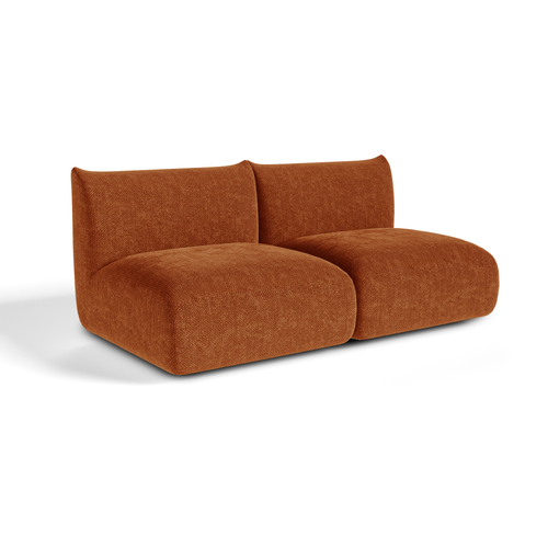 Sia Home - Modulaire bank NOOMA - chenillefluweel  194cm