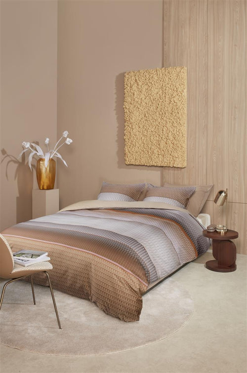 Kardol dekbedovertrek Millenial - 240x200/220 cm - steenrood