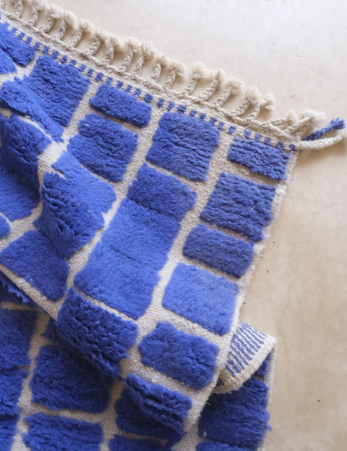 AFK Living vloerkleed Berber - handgemaakt - Wol - 120 cm x 170 cm