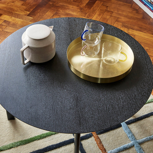 Hübsch schoteltjes Embrace - ijzer - ø19xh2, ø27xh4, ø33xh4cm - vtwonen shop