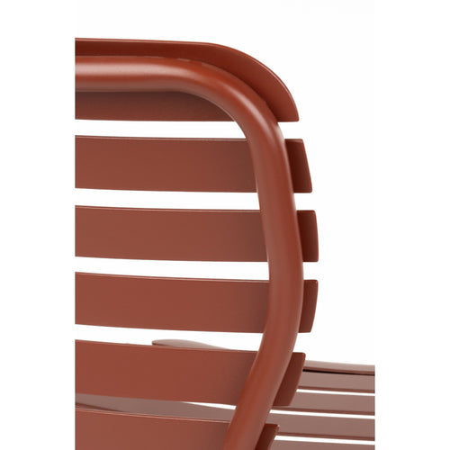 Zuiver Vondel Tuinstoel Rood - set van 2