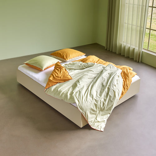 Hübsch beddengoed Aki - katoen - 80x80, 140x200cm