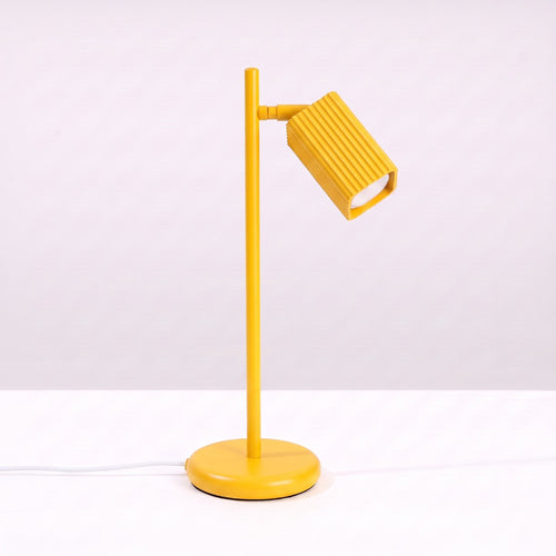 Sollux Lighting Tafellamp RAYO geel - 14,5x14,5x43cm