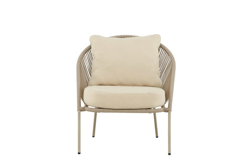 Rebellenclub Loungestoel Cannella - Set van 2 - Beige - vtwonen shop