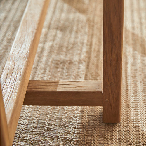 Tikamoon Tuinbank van gerecycled massief teakhout - Naturel - vtwonen shop