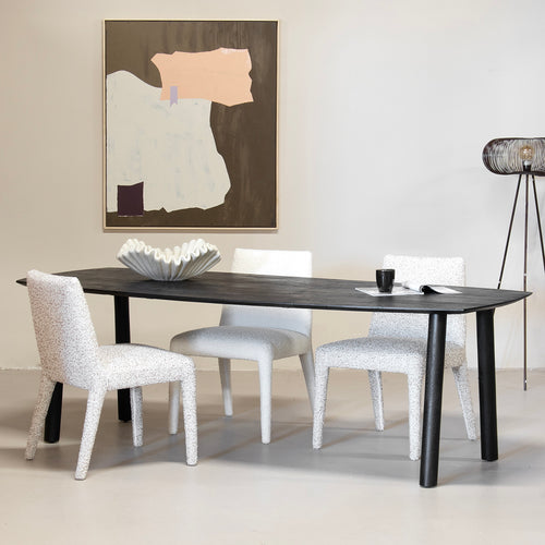 Giga Meubel Eettafel Leone - Deens Ovaal - Mangohout - 200cm - vtwonen shop