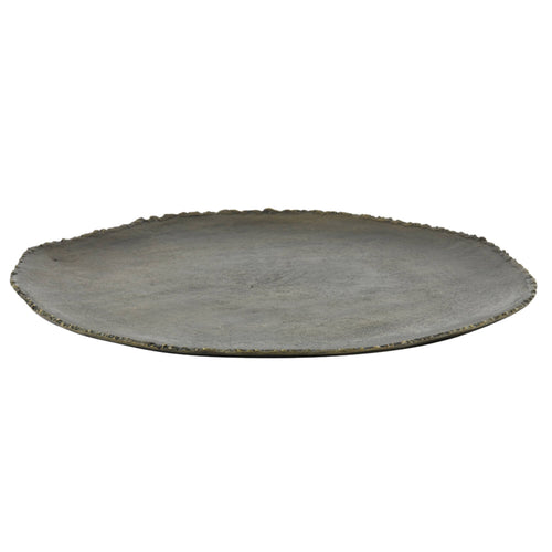 Light & Living decoratie schaal  - brons - 52x51x2.5 cm