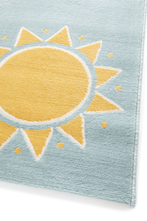 AFK Living vloerkleed Tipi - voor kinderen - blauw - 120 x 170 cm - vtwonen shop