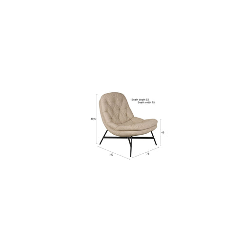 Housecraft Living Othello Fauteuil Beige - vtwonen shop
