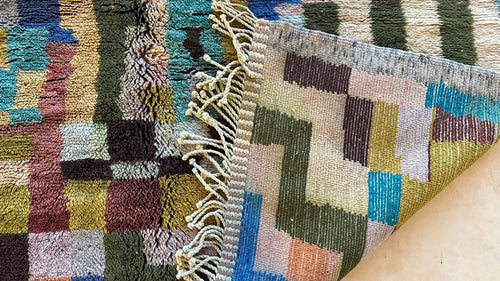 AFK Living vloerkleed Berber - handgemaakt - Wol - 300 x 400 cm