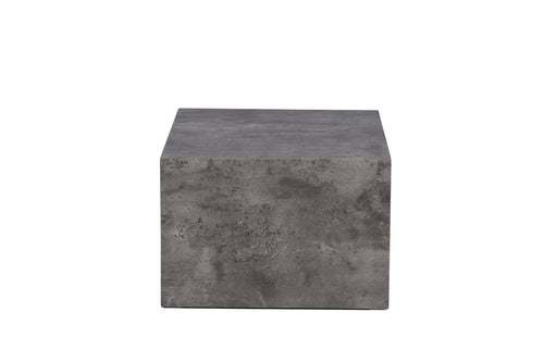 Rebellenclub Salontafel Tusani - 80 x 60 cm - Grijs Betonlook