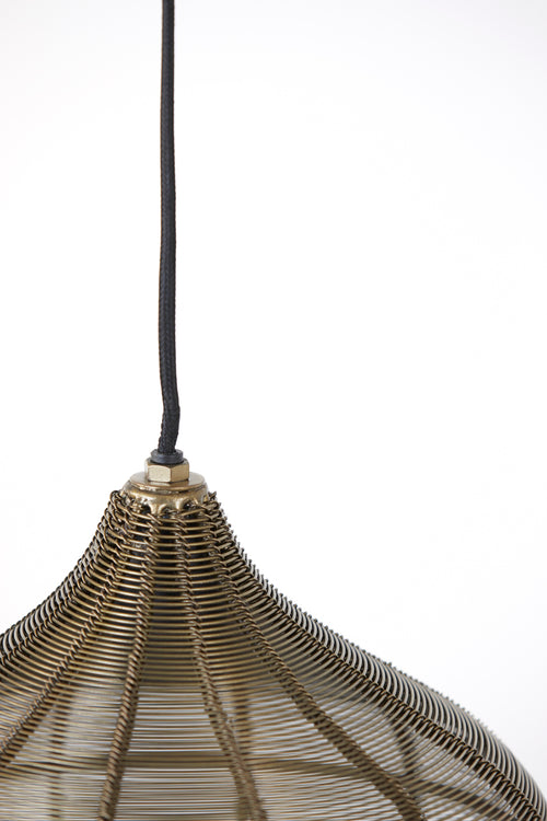 Light & Living hanglamp ALVARO - Ø20x22cm - brons