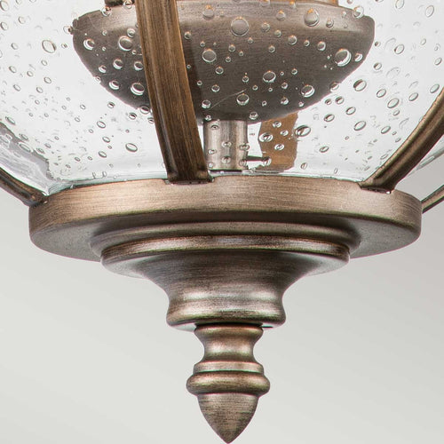 Elstead Kichler Halleron Outdoor Wandlantaarn Gebronsd Brons, IP44