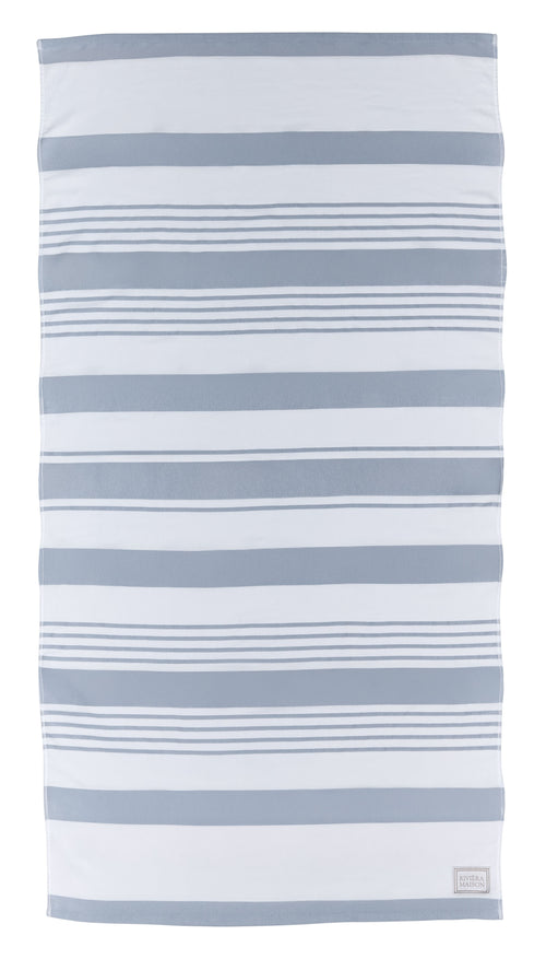 Rivièra Maison Strandlaken Matteo - 90 x 180 cm - Blauw