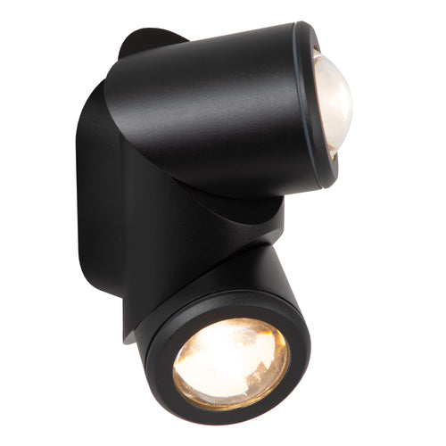 Lucide wandspot ERIN - Geïntegreerde LED - Zwart