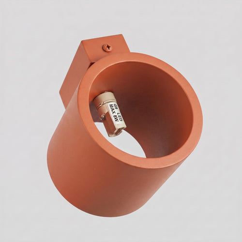 Sollux Lighting Wandlamp ORBIS 1 rode oker - 10x12x10cm
