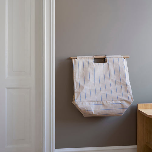 ReCollector Opbergmand 55 x 37 x 40 cm – Blauw katoen