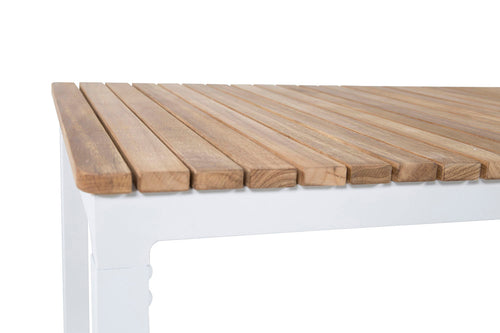 Rebellenclub Tuin Salontafel Yew - 110 x 60cm - Naturel Hout