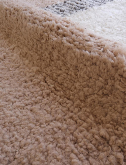 AFK Living vloerkleed Berber - handgemaakt - Wol - 255 x 343 cm