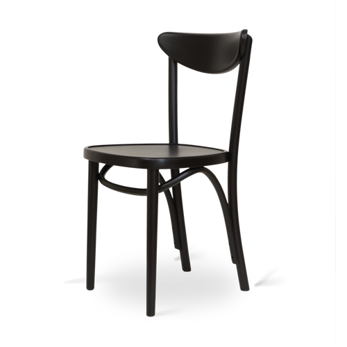 Fameg Musa Houten Bistrostoel Zwart - vtwonen shop