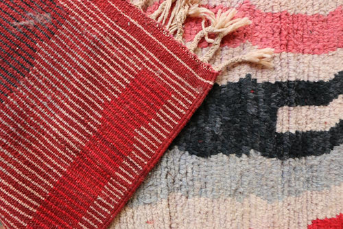 AFK Living vloerkleed Berber - handgemaakt - Wol - 80 x 240 cm
