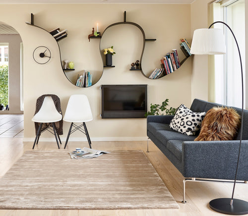 Laagpolig vloerkleed MOMO Rugs Northern Light Oyster Bergen 200x300 cm