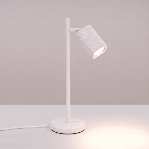 Sollux Lighting Tafellamp RAYO wit - 14,5x14,5x43cm