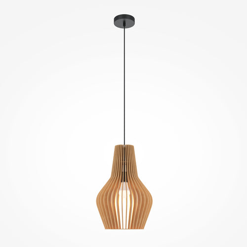 Maytoni - Hanglamp Roots - Zwart - Ø30 - vtwonen shop