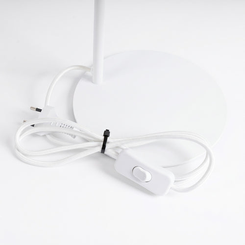 Sollux Lighting Tafellamp NOX wit - 18x18x35cm