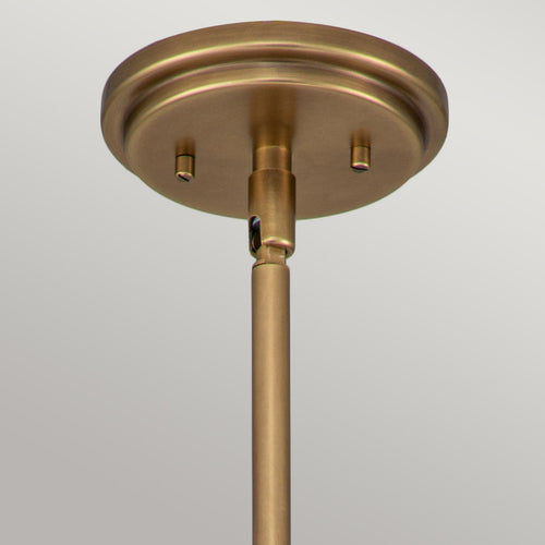 Elstead Hinkley Amelia Koepel hanglamp Heritage messing