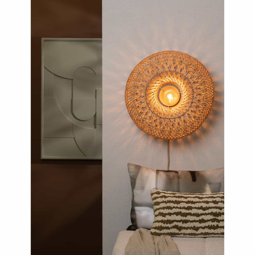 GOOD&MOJO wandlamp ARIZONA - bruin - Ø50cm - vtwonen shop