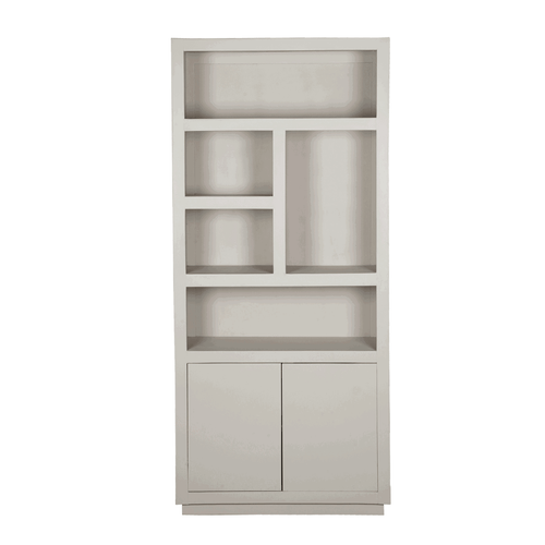 StarFurn Vakkenkast Brussel - Zandkleur Hout - 90x45x200cm - vtwonen shop