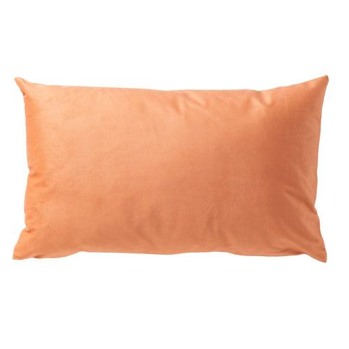 AARON - sierkussen 30x50 cm - bladmotief - Peach Bloom - roze