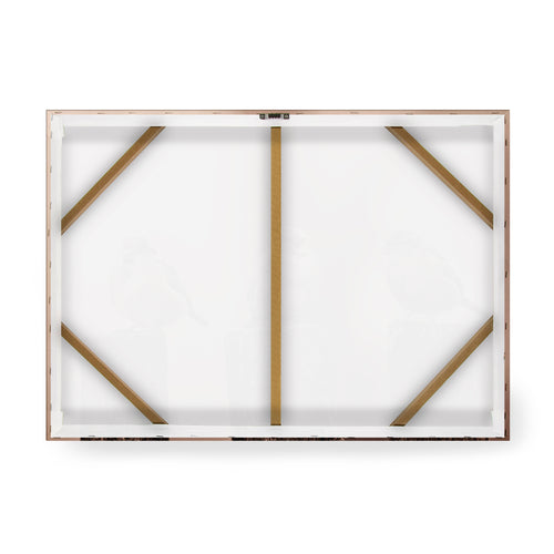 Art for the Home Buitencanvas - Vroege Vogels - Sepia - 50x70cm - vtwonen shop