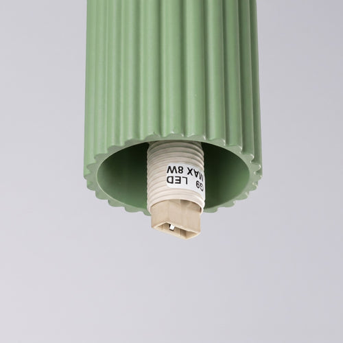 Sollux Lighting Plafondlamp HALO salie IP44 - 12x12x21cm