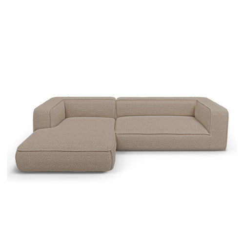 Premium Interiors - Linkerhoekbank SOFIA - bouclette mol 280cm
