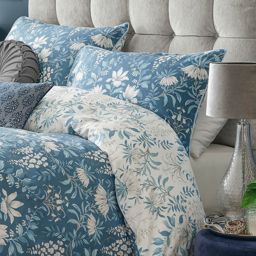 Laura Ashley Dekbedovertrek lits-jumeaux incl. 2 kussenslopen Parterre Seaspray 230cm x 220cm - vtwonen shop