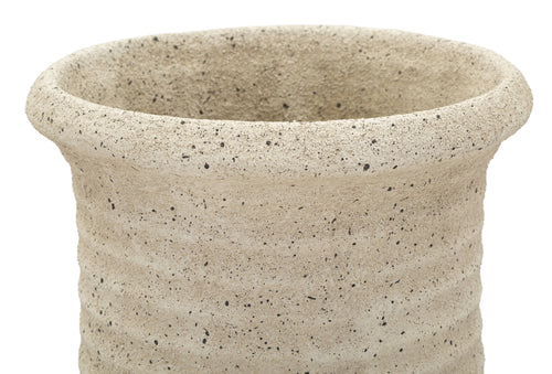 Mauro Ferretti buitenvaas - Ø 28x110 cm - beige
