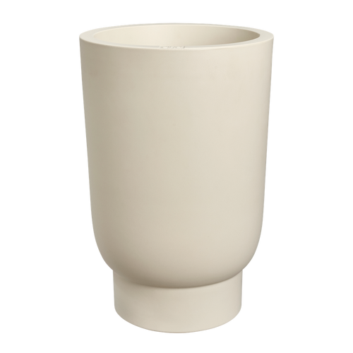 elho amber grail high 30 linnen wit | planter | Geschikt voor binnen en buiten