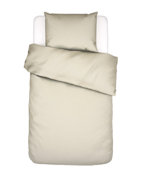 Essenza Coletta dekbedovertrek - Eenpersoons – 140x200/220 cm - Vanille