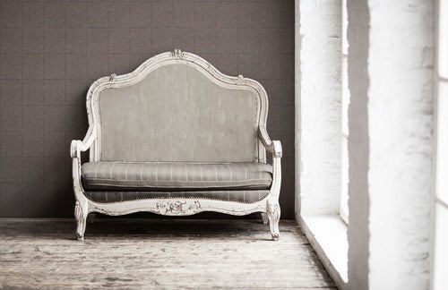 Livingwalls behang geometrische vormen bruin en grijs - 53 cm x 10.05 m - AS-385264