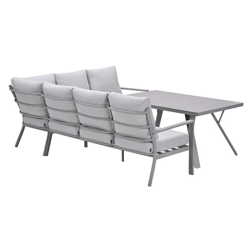 Garden Impressions lounge dining set Senja valley sand - 3-delig rechts - vtwonen shop