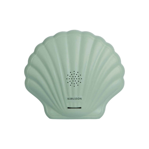 Karlsson ornament Sea Shell - groen - 5.8x13.5x11.8cm