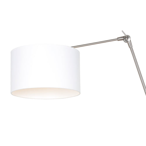 Steinhauer wandlamp prestige - 1 lichts - 90x 50 cm - mat chroom wit