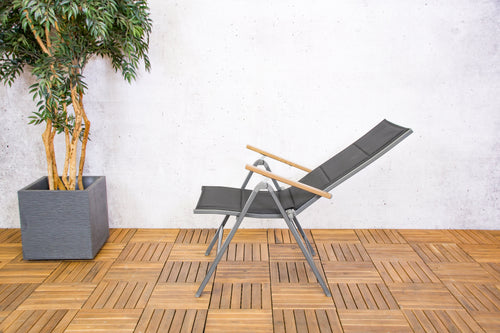 Sens-Line - Pisa Verstelbare stoel - 65x62x110 - Aluminium