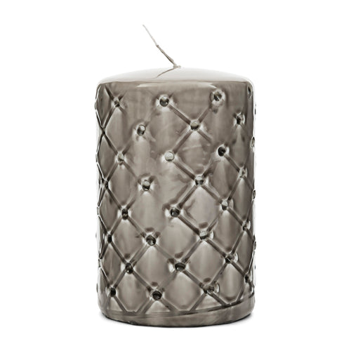 Rivièra Maison Pillar Candle Padded flax 9,5x15 - Paraffine - Flax - vtwonen shop