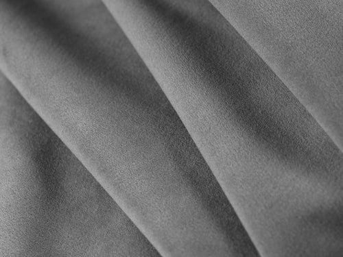Cosmopolitan Design Modulaire hoekbank rechts Strino 3-zits, flueel grijs - 136x308x78cm