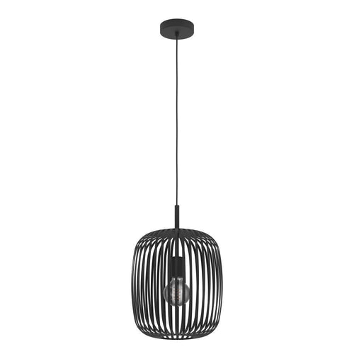 EGLO hanglamp Romazzina - e27 - ø 32,5 cm - zwart/geelkoper - vtwonen shop