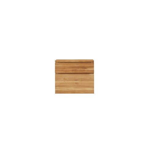 Tikamoon Massief teakhouten wastafelmeubel 60 cm - Naturel